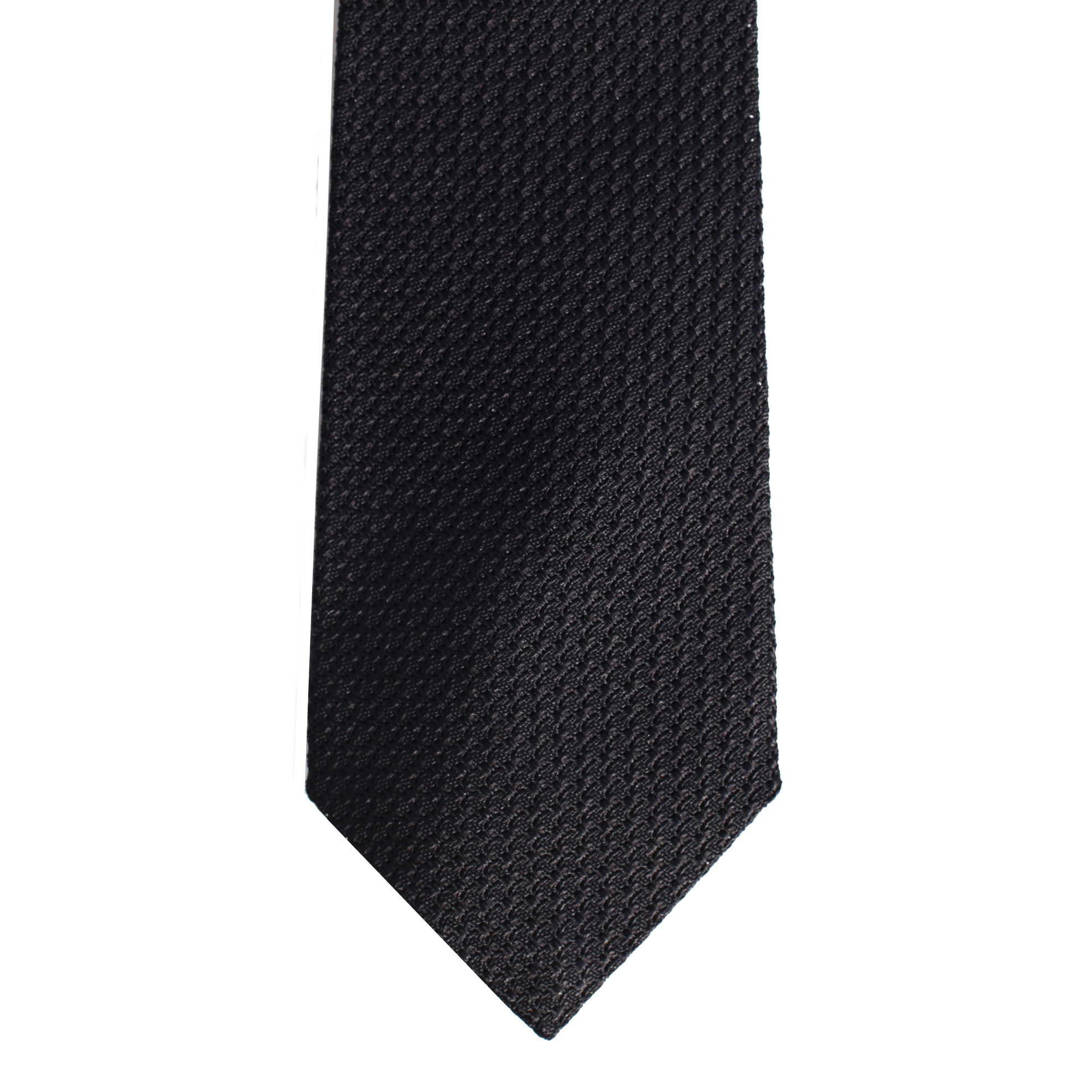 Чёрный галстук, шёлк гренадин