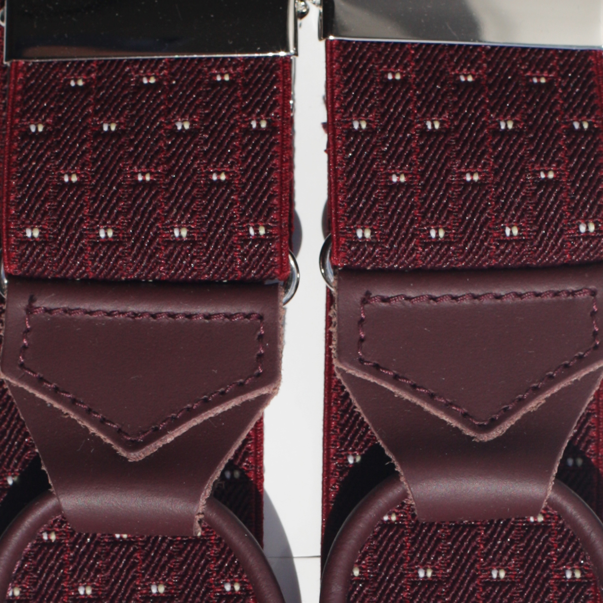 Подтяжки Albert Thurston, бордовые