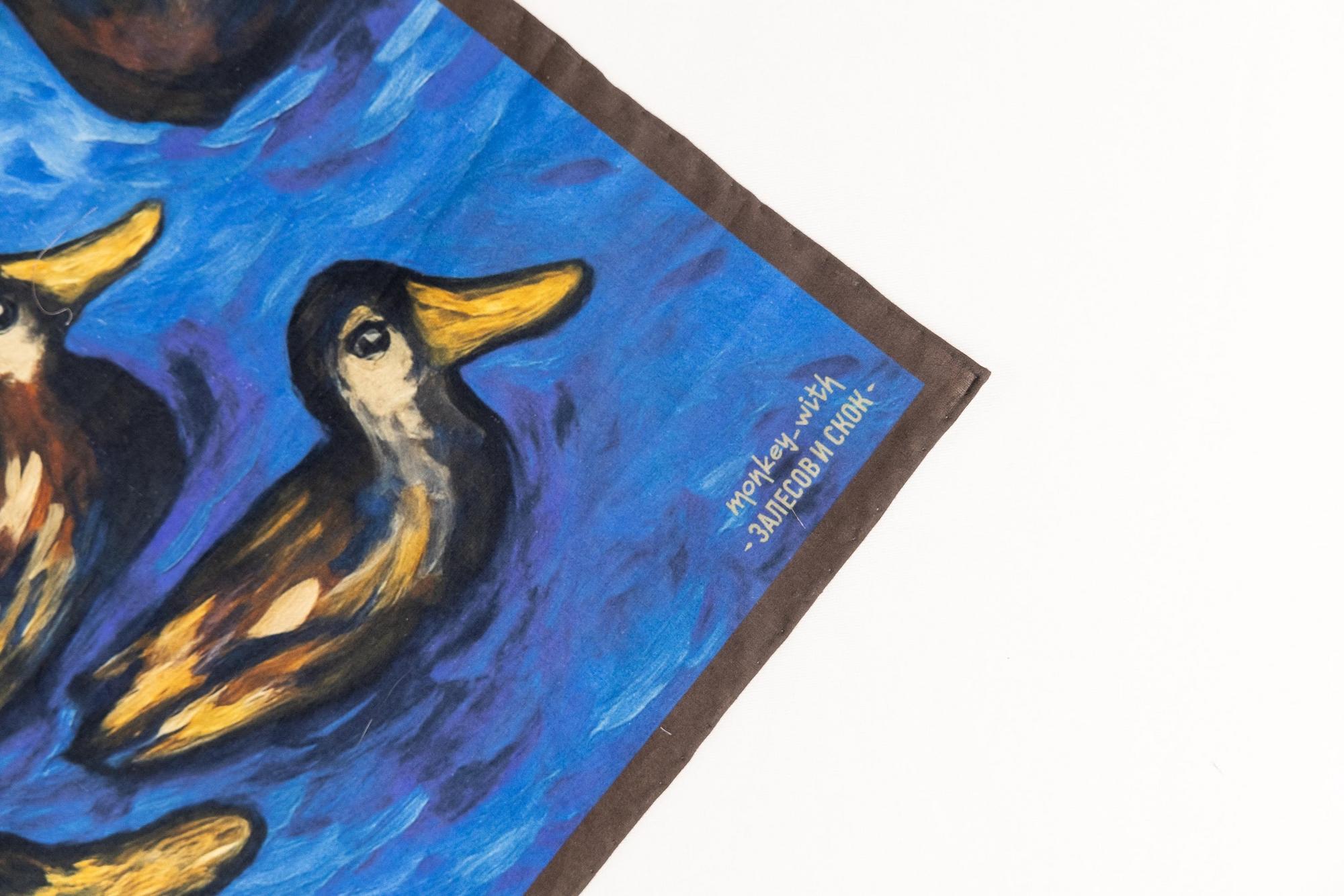 Нагрудный платок с уникальным дизайном, автор - Полина Бажан