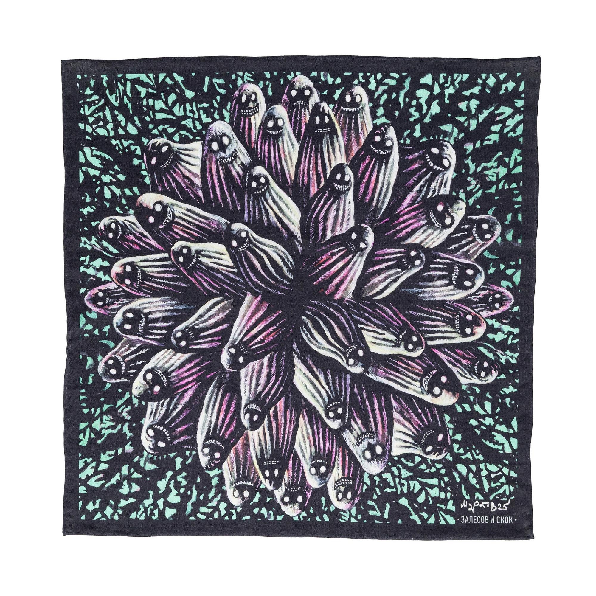 Нагрудный платок с уникальным дизайном, автор - Дамир Муратов