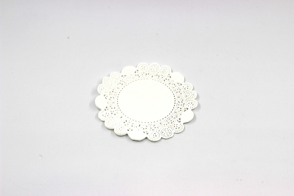 Салфетки бумажные ажурные, диаметр 14 см (10 шт.)