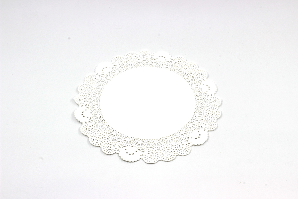 Салфетки бумажные ажурные, диаметр 20 см (10 шт.)