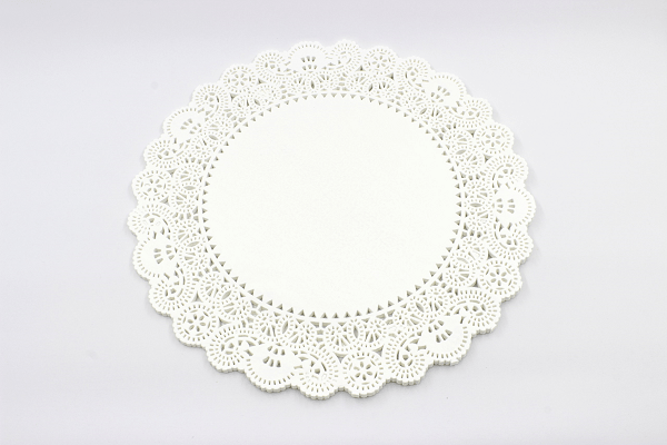 Салфетки бумажные ажурные, диаметр 30 см (10 шт.)