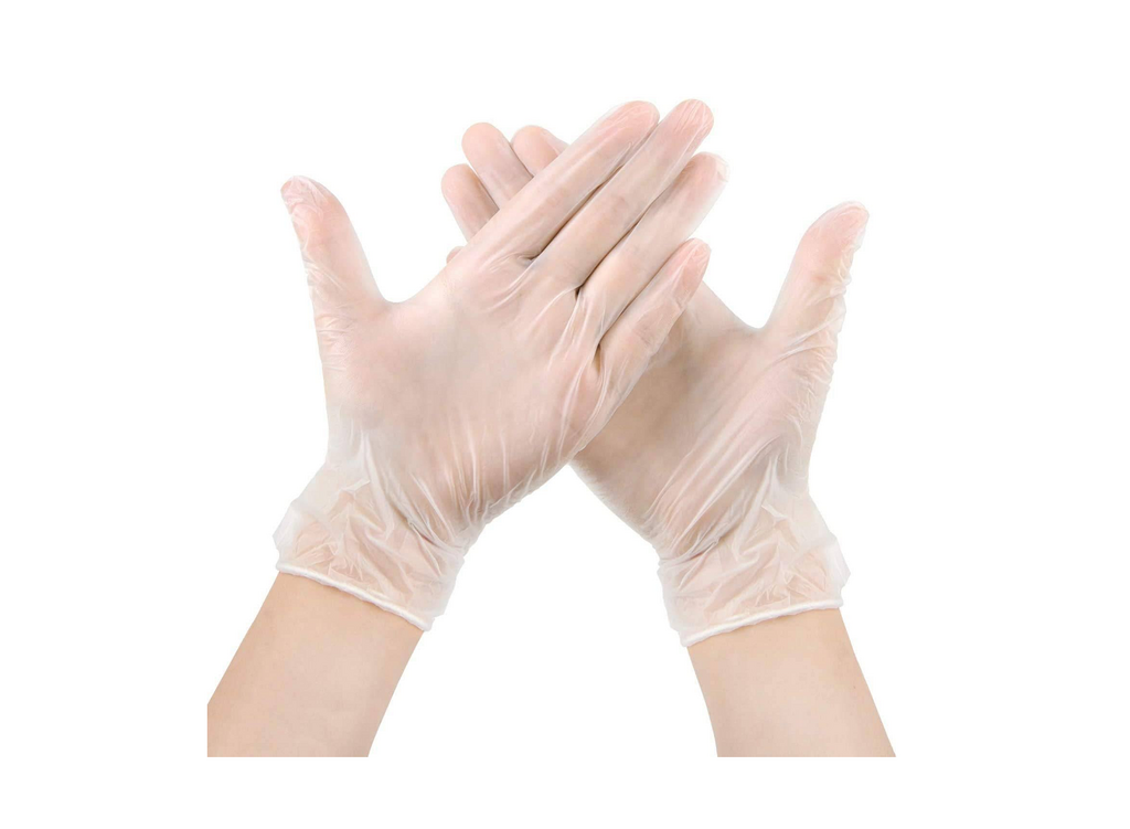 Перчатки виниловые неопудренные, 100 шт. Размер M