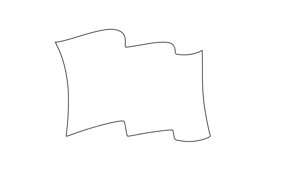 Флаг, 7 см (форма)