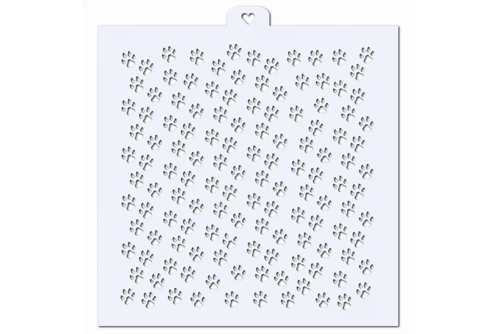 Трафарет Тигриные лапы