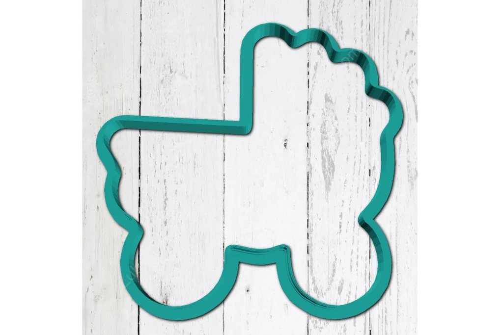 Детская коляска 3, 11 см (форма)