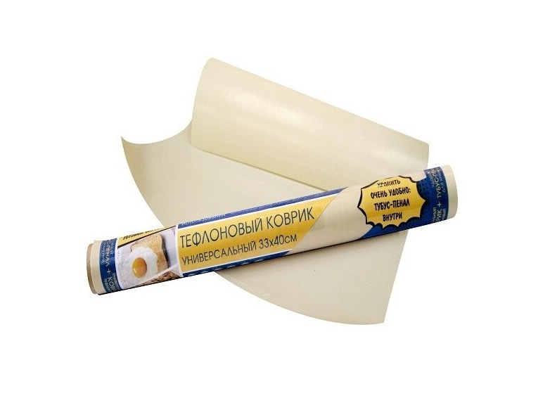 Коврик тефлоновый многоразовый, 33*40 см