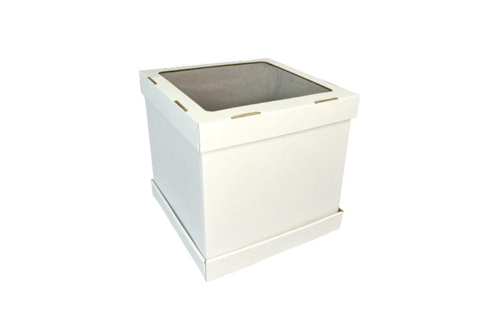 Коробка для торта Strong С ОКНОМ 24*24*29 см