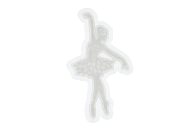 Силиконовая форма "Балерина"