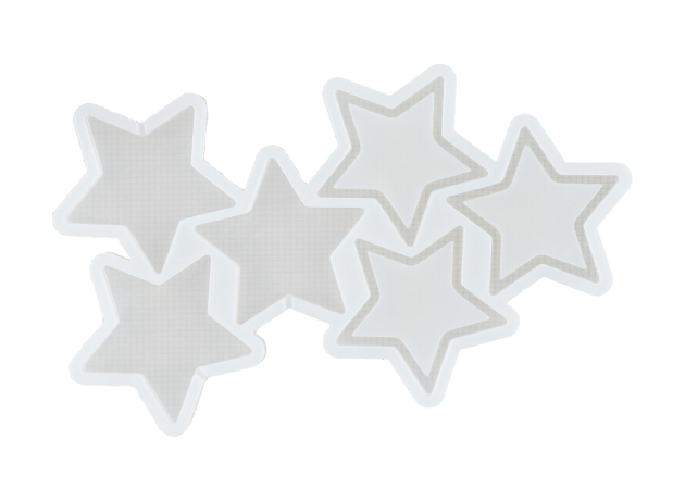 Силиконовая форма "Погремушка звезды"