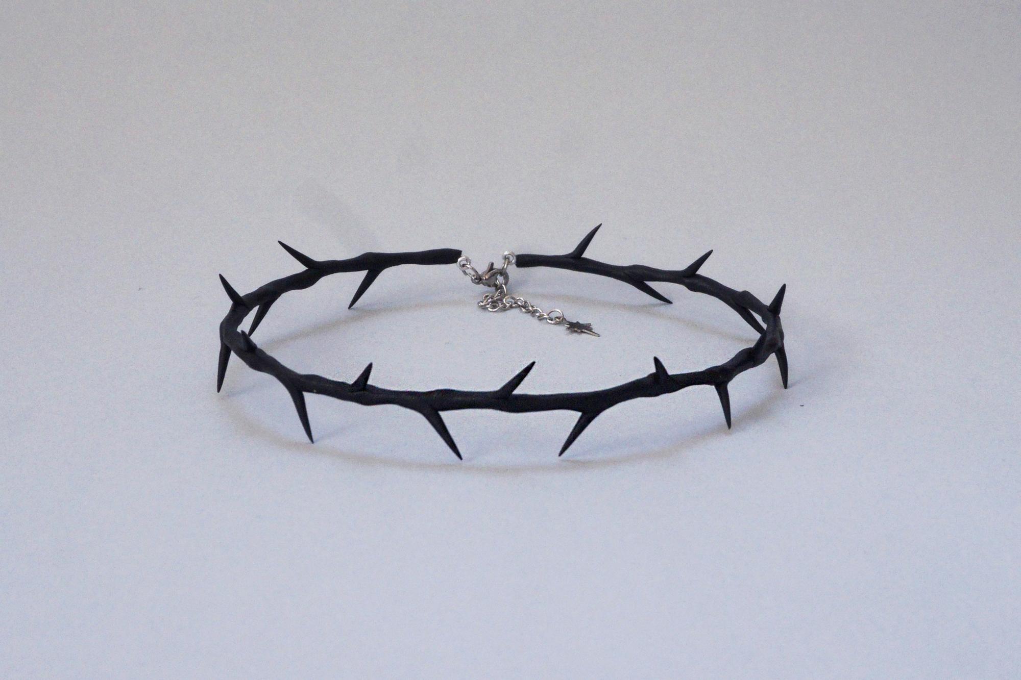 коллар тонкая терновая ветвь