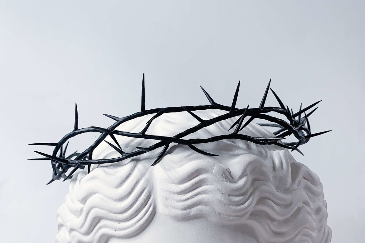 терновый венок чёрный