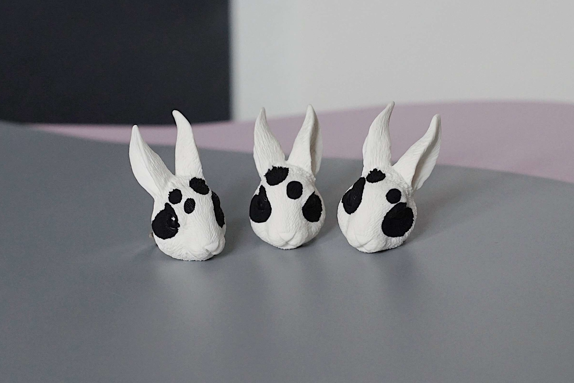 кольцо пятнистый кролик