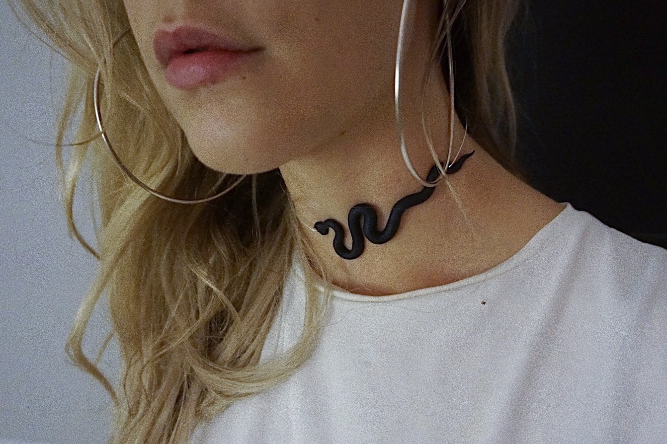 коллар со змеей № 2