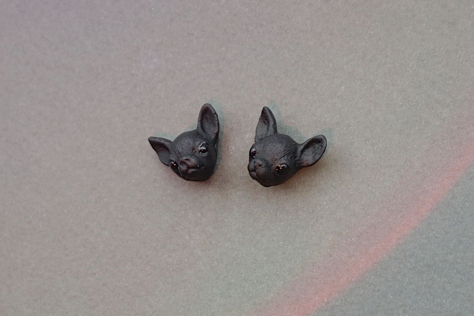 серьги той-терьеры