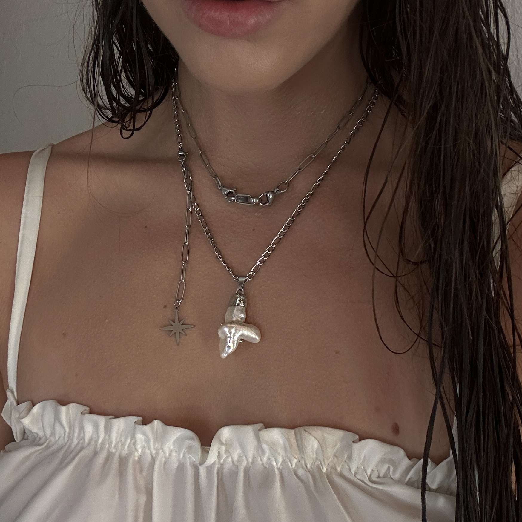 кулон жемчуг №6