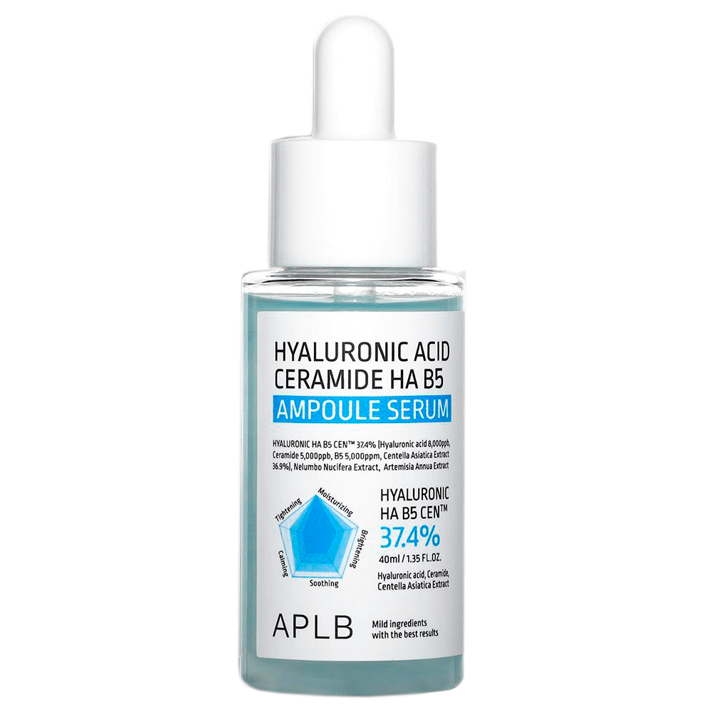 Увлажняющая сыворотка с гиалуроновой кислотой и церамидами APLB Hyaluronic HA B5 Ampoule Serum