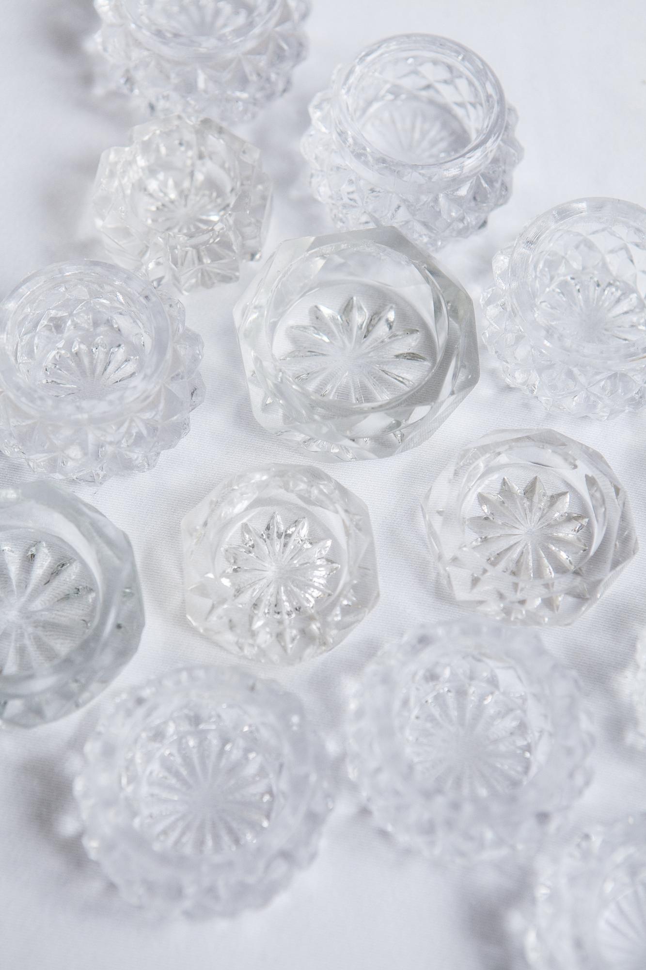 Солонка хрустальная