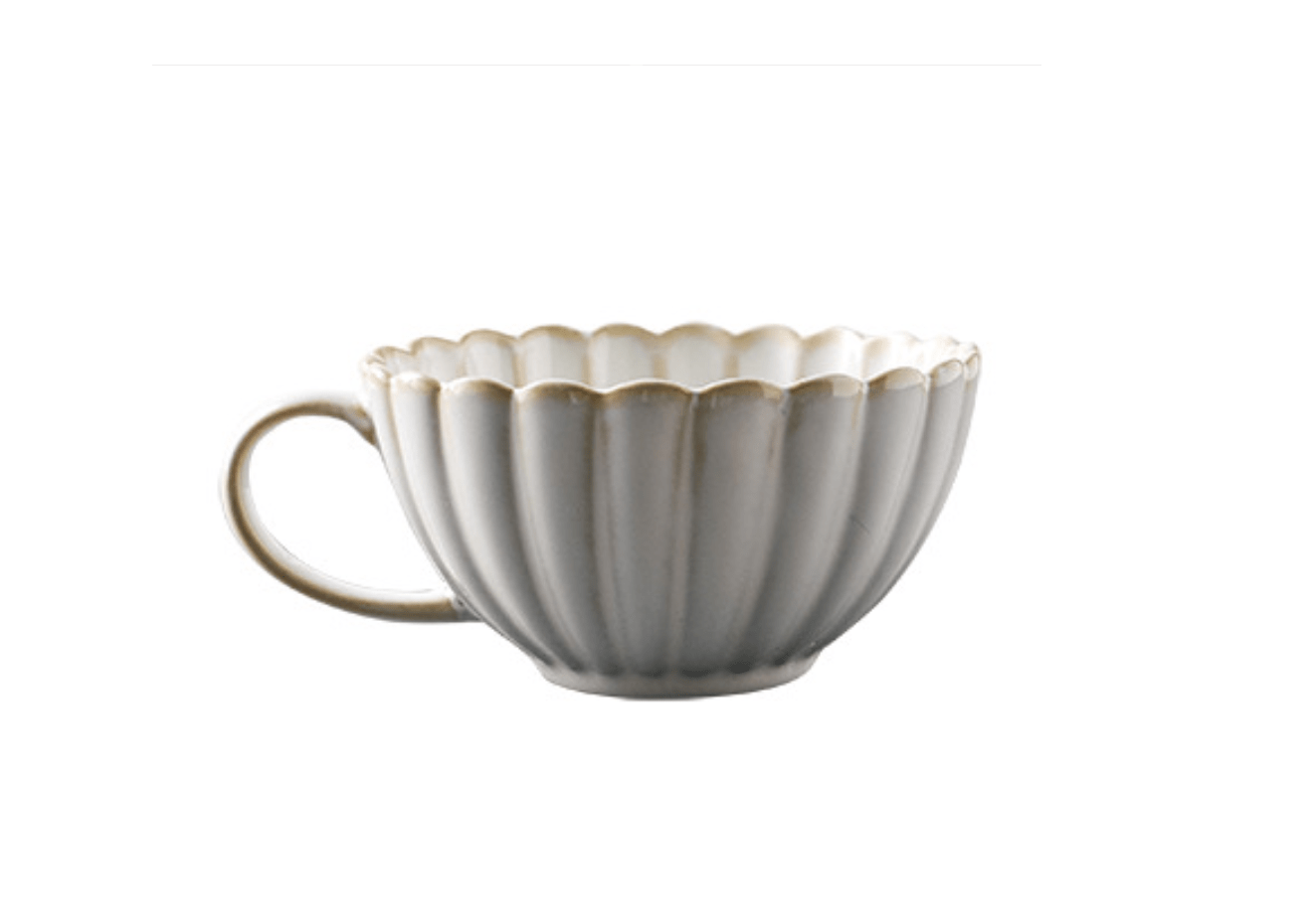 Кружка "Хризантема" белая