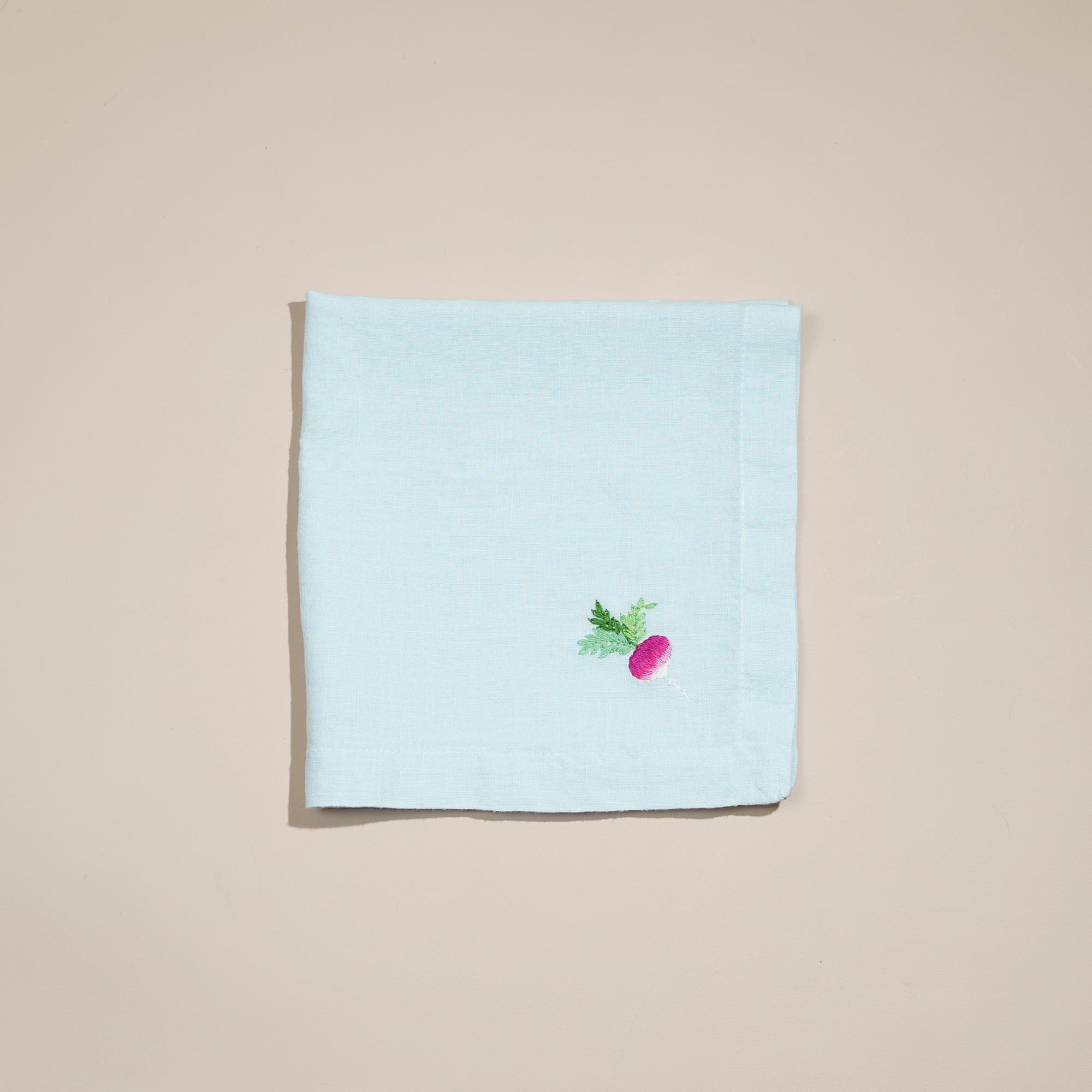 Салфетки с овощами: свекла