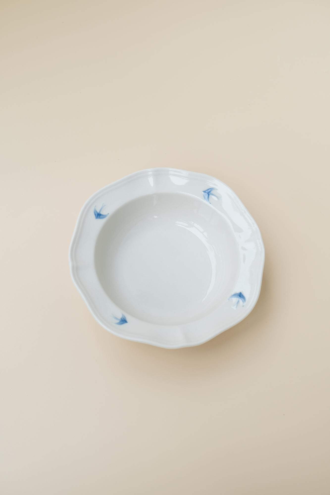 Тарелка для супа c ласточками