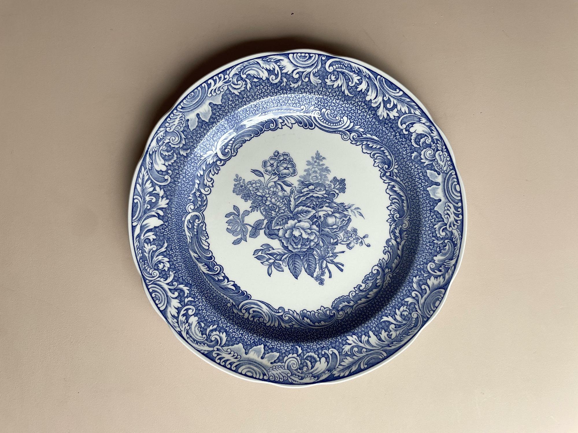 Столовая тарелка «Викторианский букет»