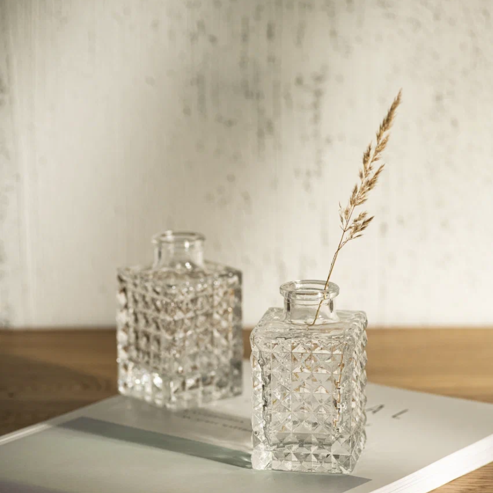 Мини-вазочка из стекла