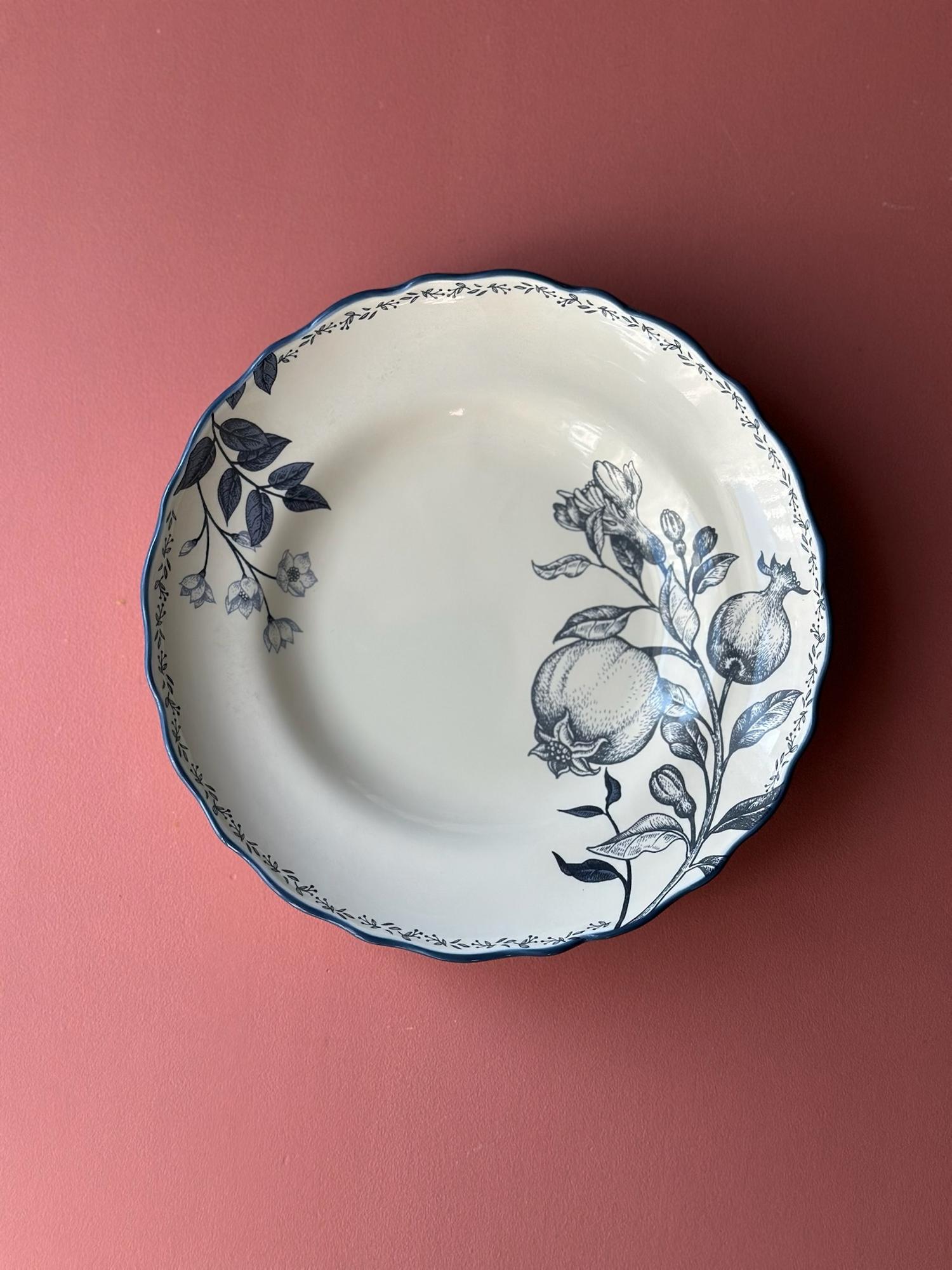 Тарелка «Гранаты» глубокая