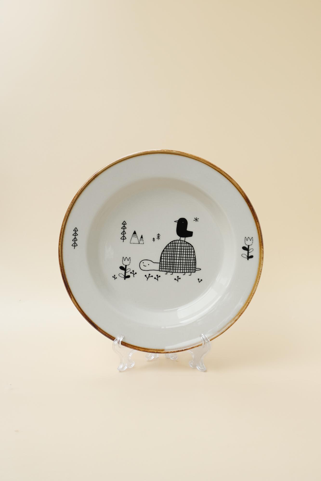 Тарелка глубокая  "Загадочный лес"