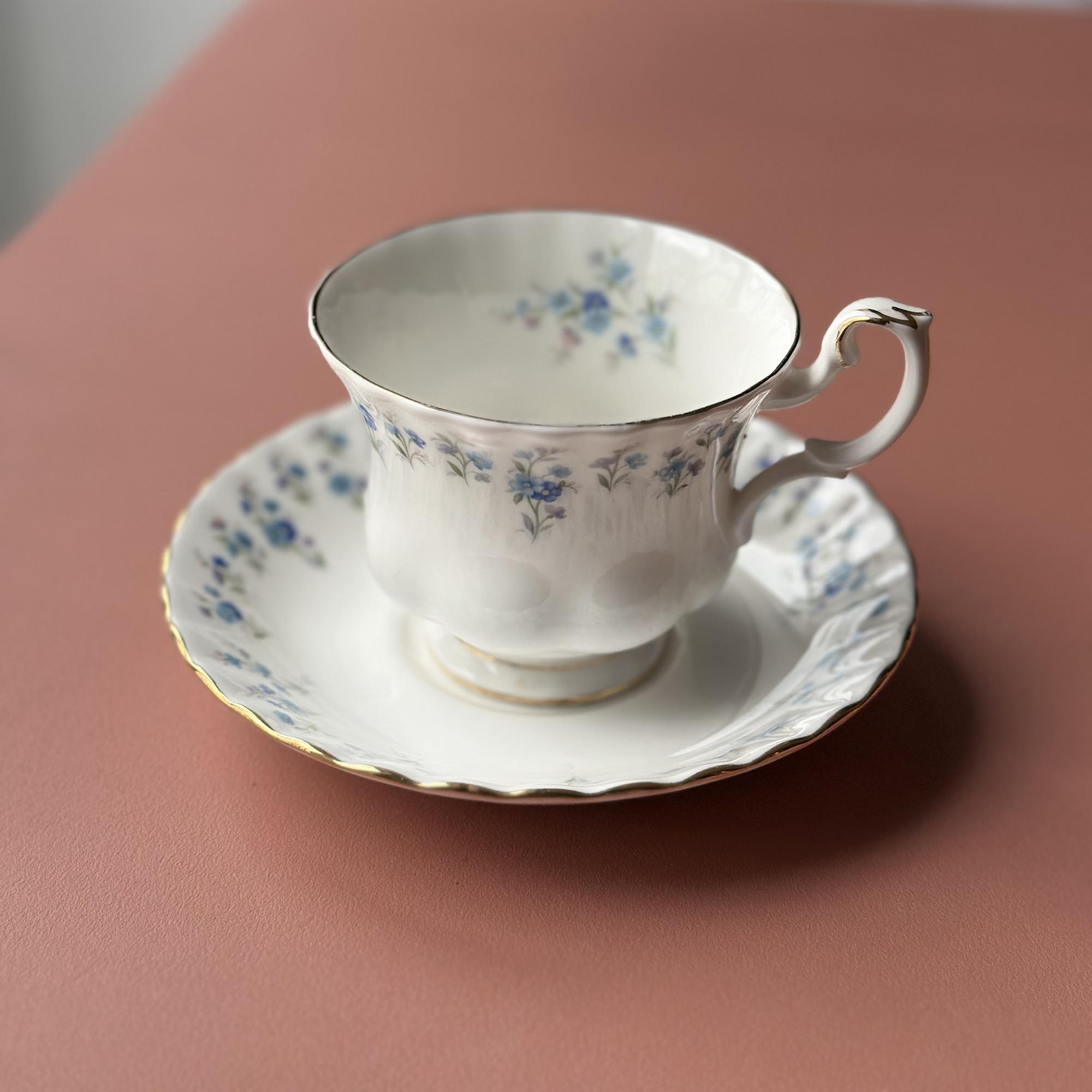 Чайно-кофейная пара «Незабудки»