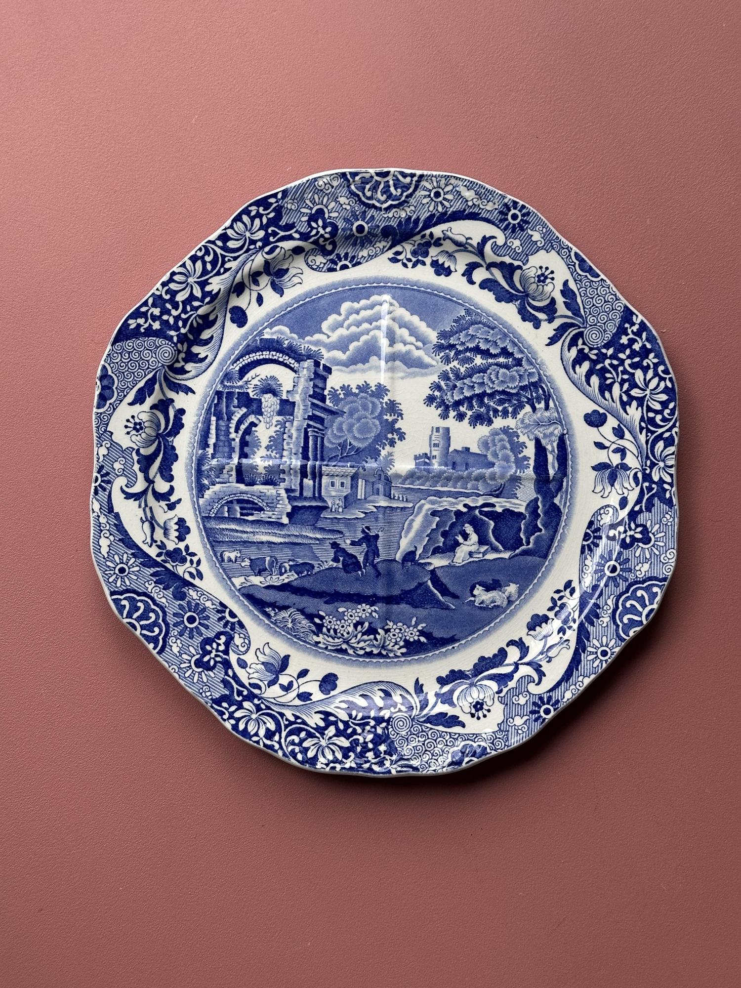 Блюдо «Итальянский пейзаж»