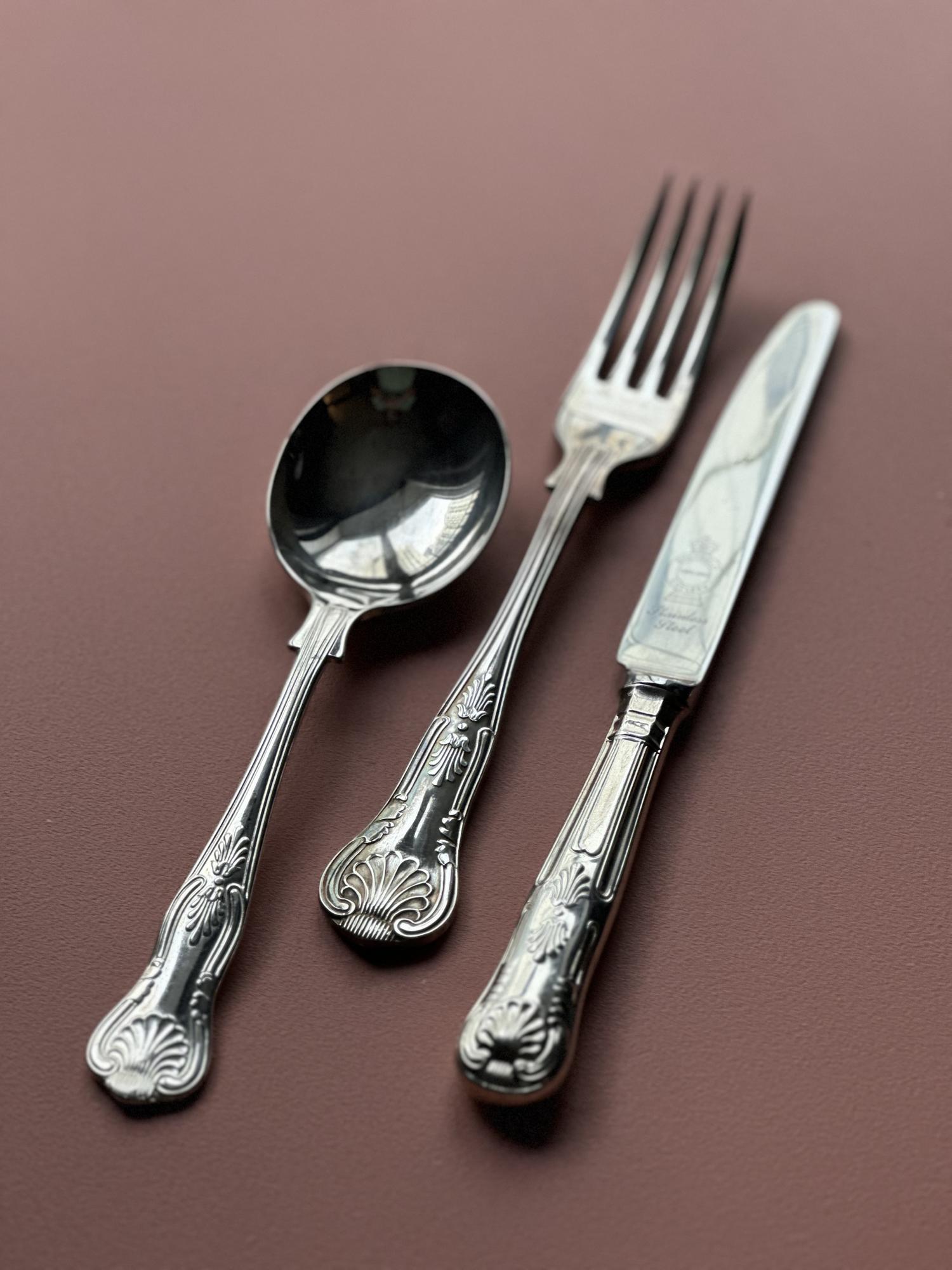 Приборы  "Шеффилд" десертные