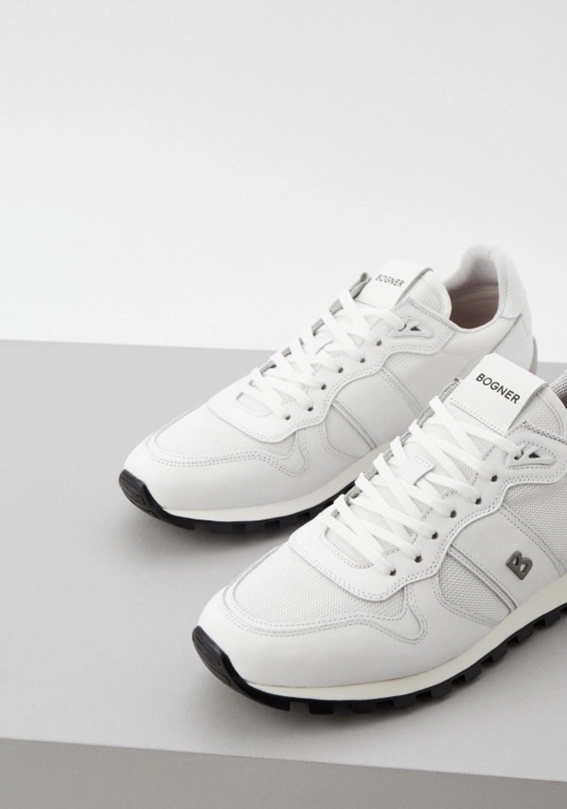 Кроссовки муж BOGNER PORTO  белые