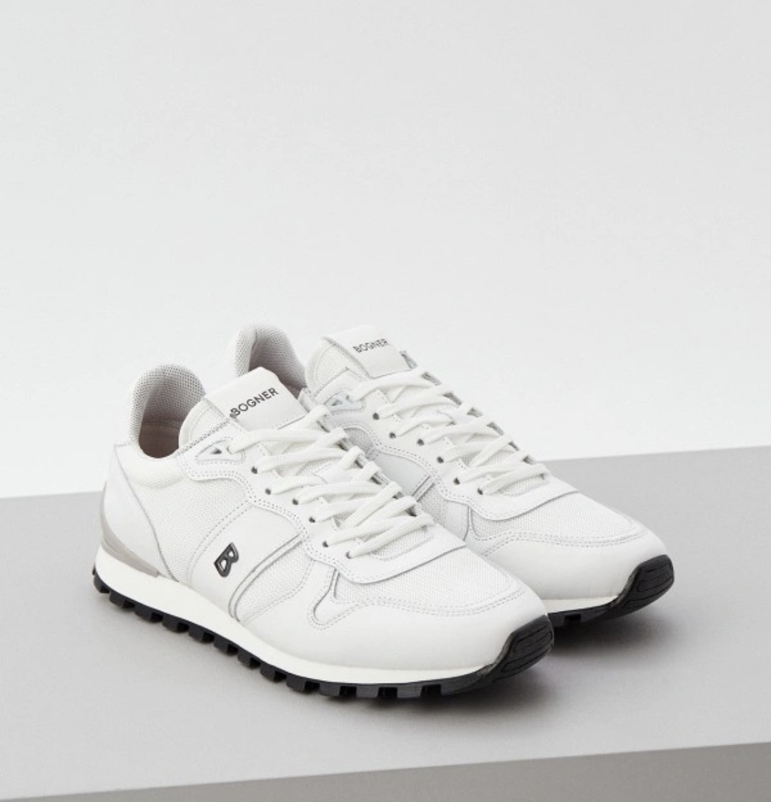Кроссовки муж BOGNER PORTO  белые