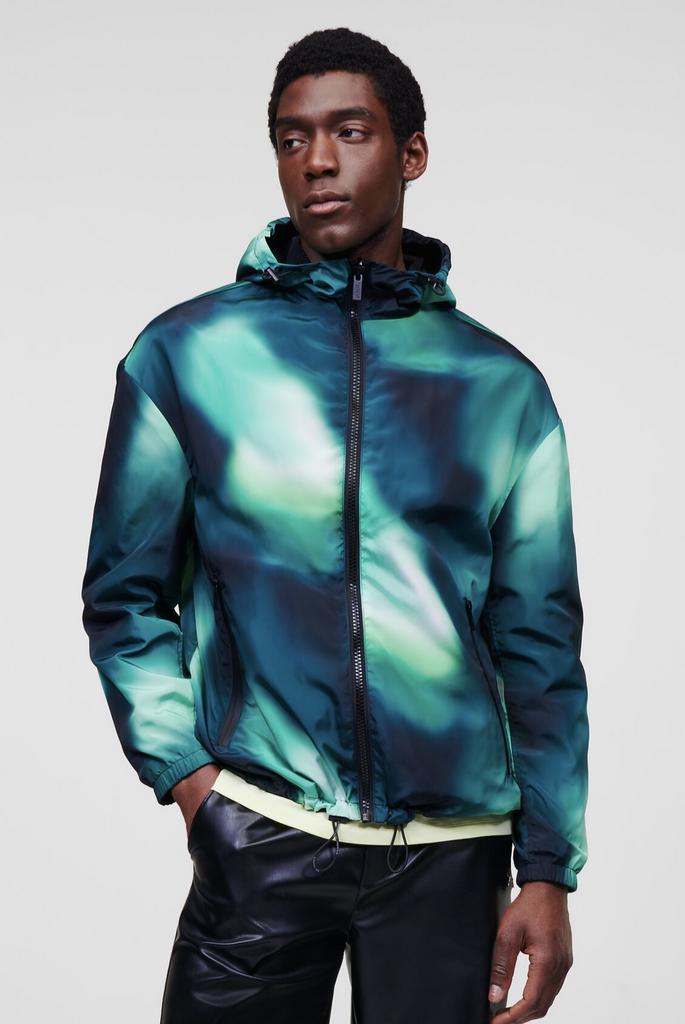 Куртка муж. Karl Lagerfeld двусторонняя зелёная