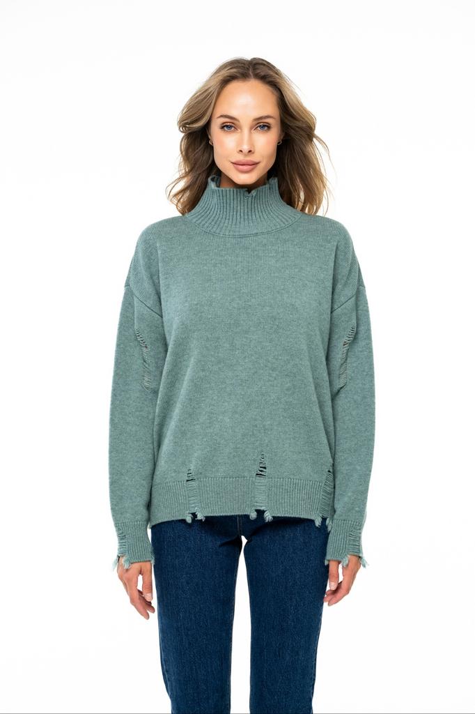 Свитер  SEVEN LAB 03 500 105 зеленый