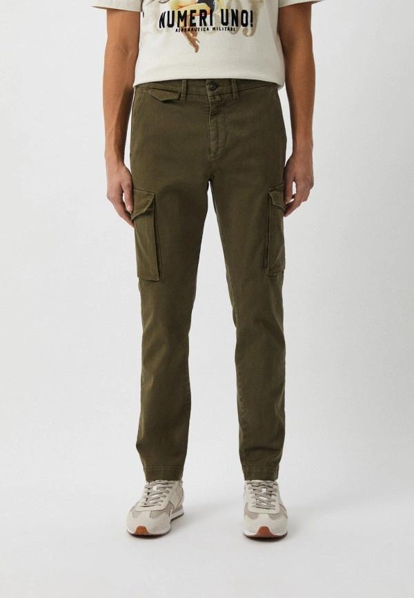 Брюки муж. AERONAUTICA 1545 зеленые карго