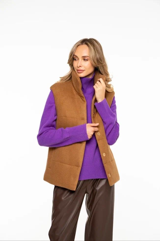 Жилет SEVEN LAB 10 760 377 коричневый