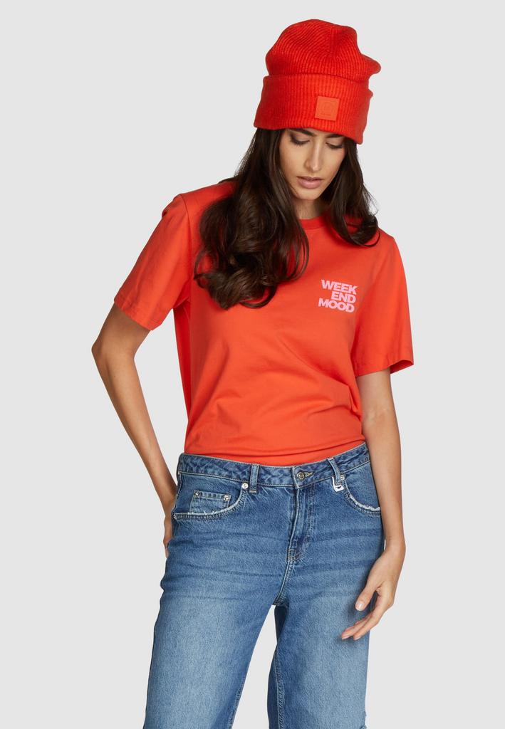 Футболка MARC AUREL 73663 оранжевая