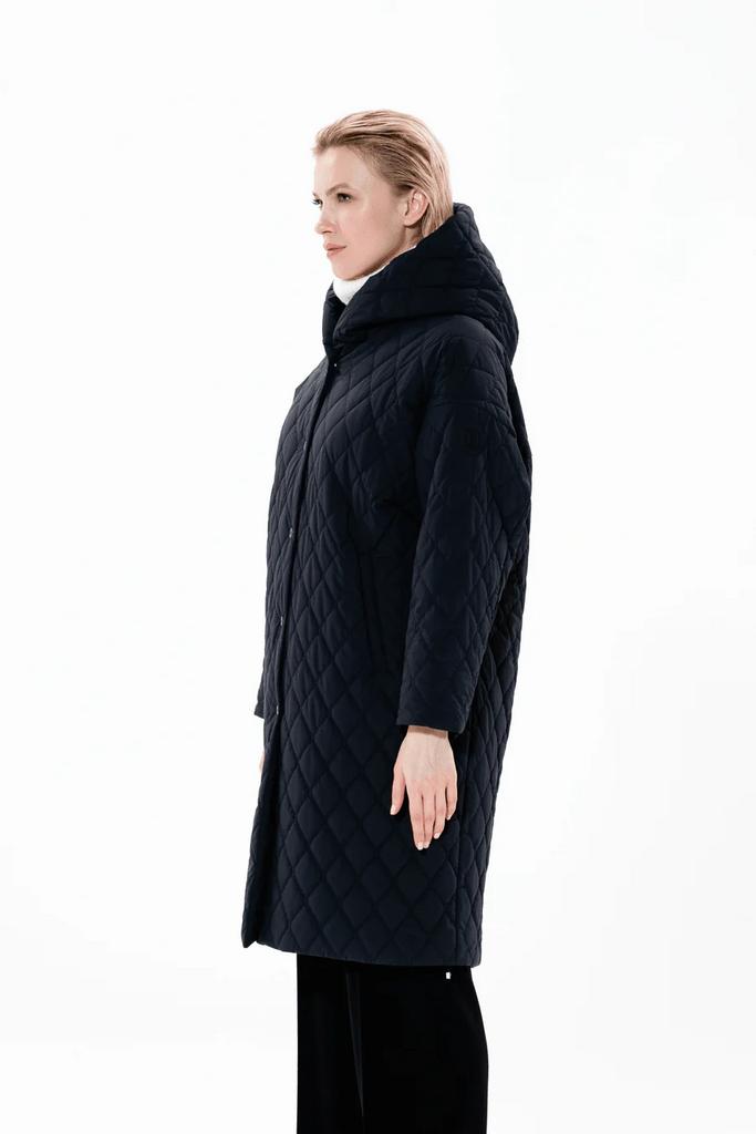 Пальто жен. DUNO SIREN черное