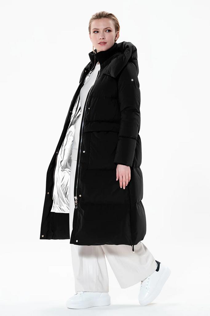 Пальто жен. DUNO FULLIA черное