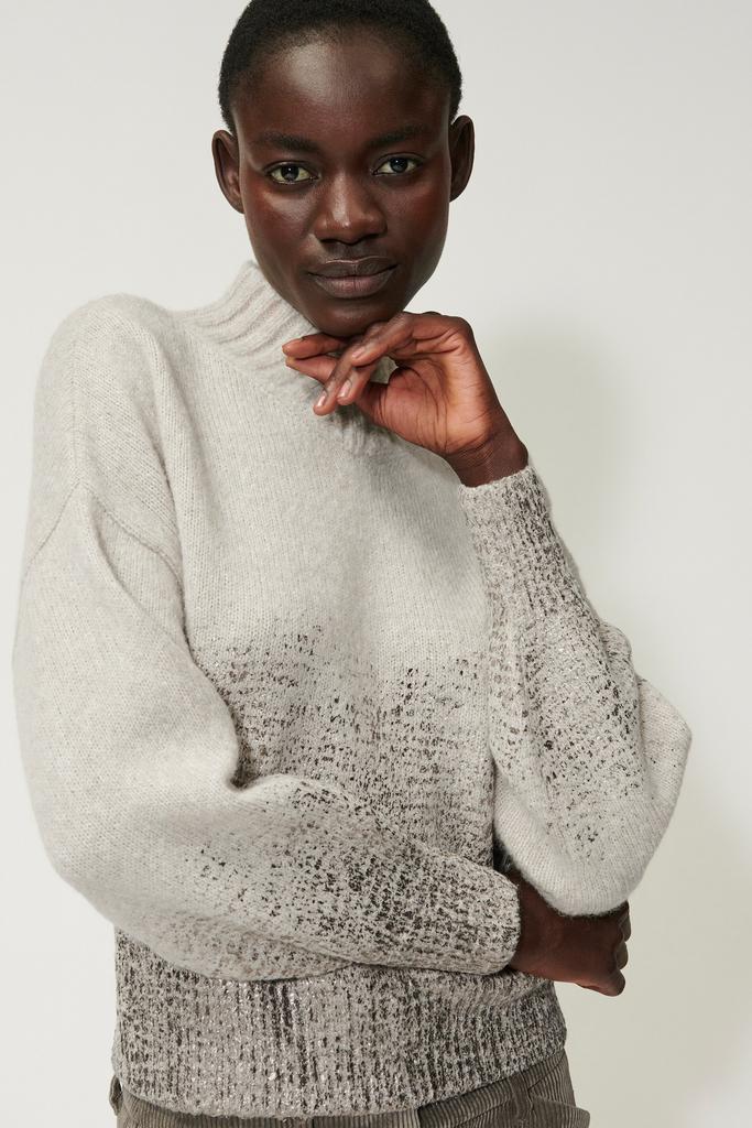 Свитер Luisa Cerano 188312 серый, напыление