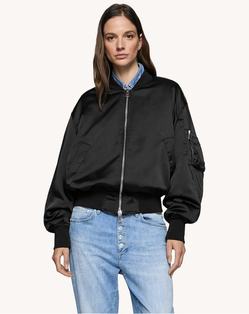 Бомбер DONDUP черный