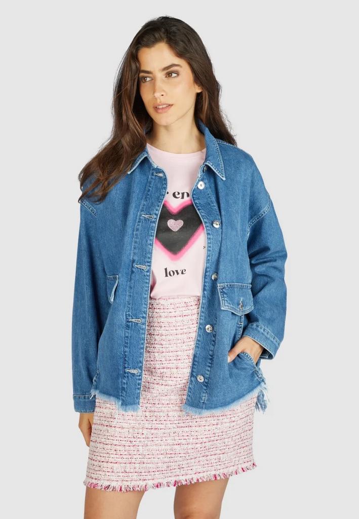 Рубашка MARC AUREL 93289 джинсовая