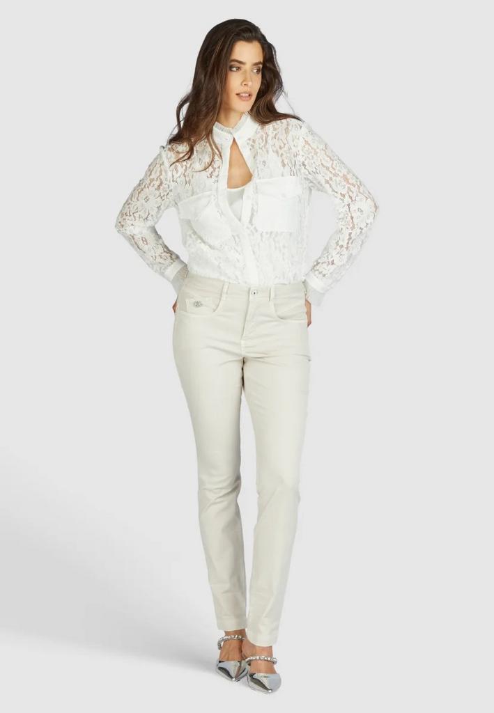 Джинсы  MARC AUREL 93098 бежевые