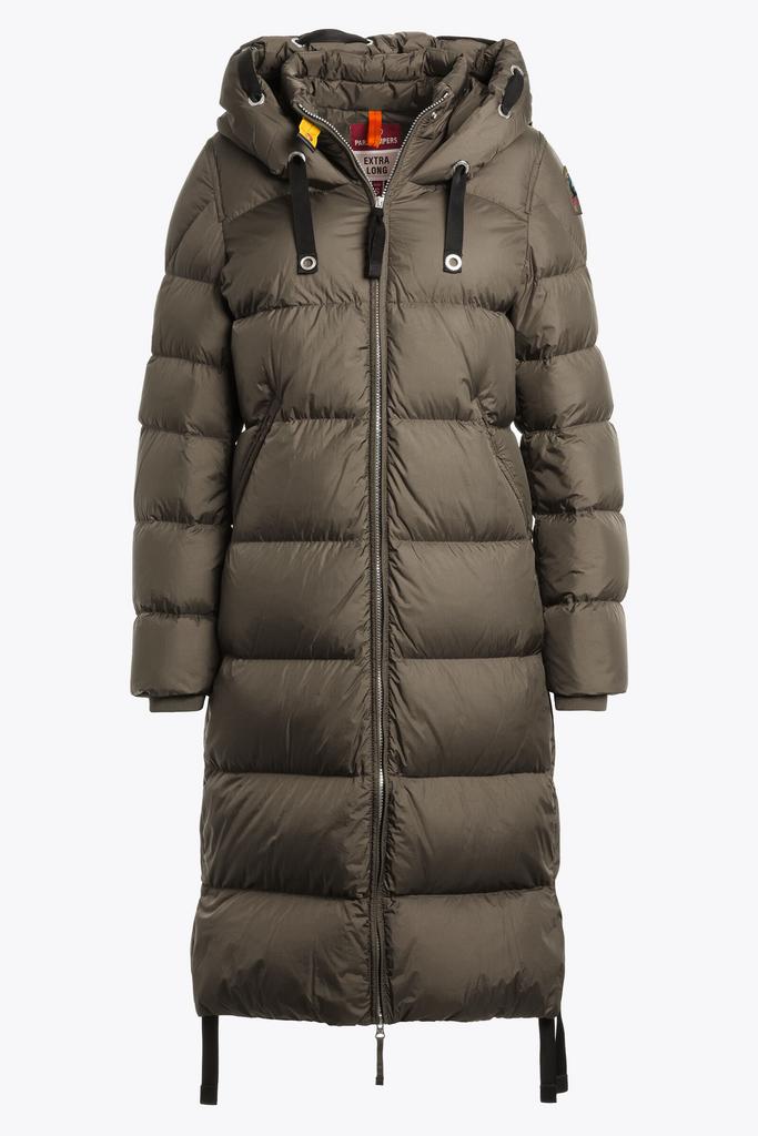 Пальто жен. Parajumpers PANDA 218 оливковое, капюшон