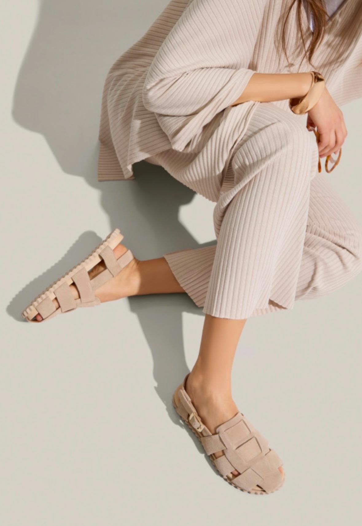 Босоножки жен VOILE BLANCHE замша