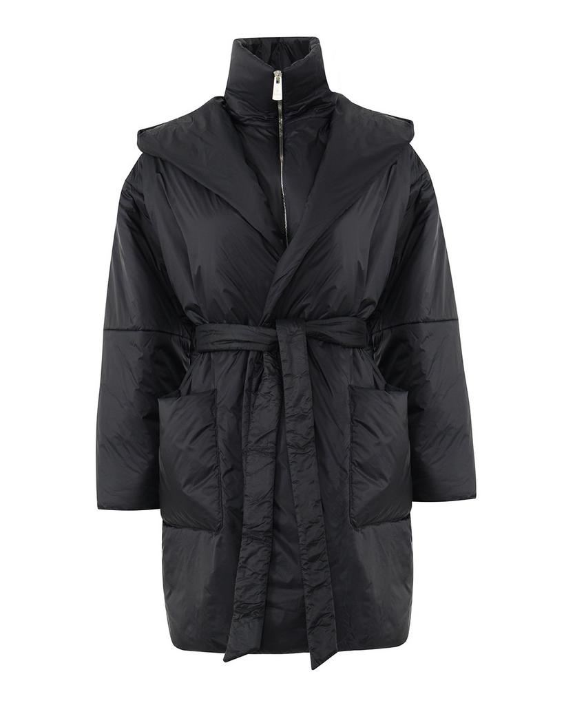 Пуховик жен BLANCHETT GOOSE 814 тонкий черный