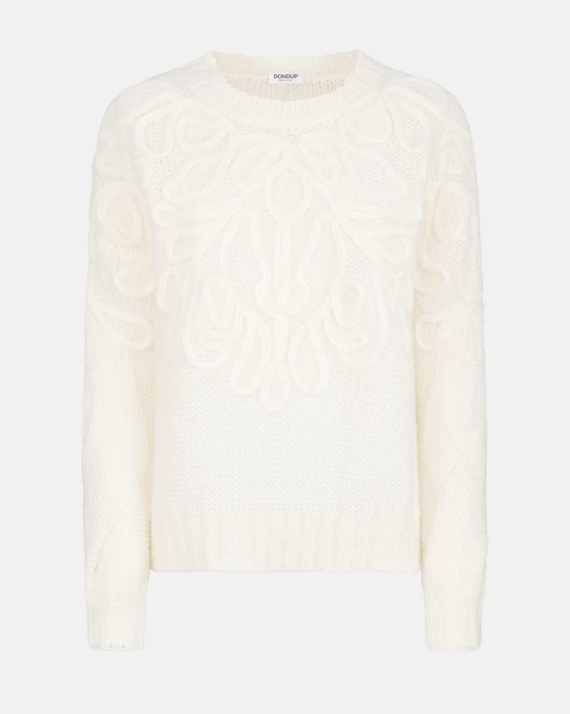Свитер DONDUP молочный, узор